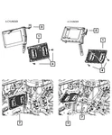 Genuine Mopar Controller Bracket 68082661AC. Fixed Price $15.10.