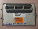 1996 Dodge Ram Truck 5.2L Auto Engine Computer Ecm Ecu Pcm R4886914. Fixed Price $95.00.