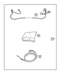 Genuine Mopar Satellite Receiver Install Kit 82210432. Fixed Price $158.36.