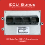 2012 Dodge 5.7L At Engine Computer P68064923 "vin Programmed" Ecm Pcm Ecu. Fixed Price $499.95.