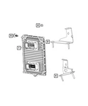 Genuine Mopar Engine Controller Module 68434924AC. Fixed Price $147.83.