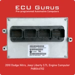 2010 Dodge Nitro 3.7L Engine Computer P68044702 "vin Programmed" Ecm Pcm Ecu. Fixed Price $279.99.
