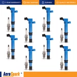 Blue Ignition Coil & Spark Plug For Dodge Ram 1500 2002-2007 4.7L V8 UF270. Fixed Price $85.39.