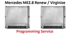 Mercedes Benz ME2.8 Ecu Ecm Cloning Virginizing Renewing Programming V6 V8. Fixed Price $95.99.