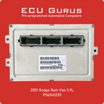 2001 Dodge Van 5.9L Engine Computer P56040259 "vin Programmed" Ecm Pcm Ecu. Fixed Price $439.95.