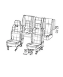 Genuine Mopar Heated Seat Module 68592512AB. Fixed Price $69.15.