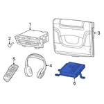 For Chrysler Pacifica 22-25 Infotainment Display Control Module. Fixed Price $1042.90.