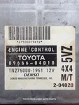 2002 Toyota Tacoma 3.4L V6 4X4 M/t Ecm Ecu Pcm 89666-04010 Oem STOCK#4020CO. Fixed Price $975.00.