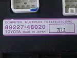 2006-2008 Lexus RX400H Telescopic Control Module P/n 89227-48020. Fixed Price $27.99.