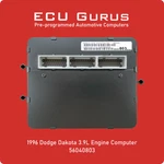 1996 Dodge Dakota 3.9L At Engine Computer P56040803 "vin Programmed" Ecm Pcm Ecu. Fixed Price $279.95.