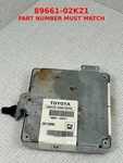 Toyota Corolla 2005 2007 Engine Control Module Ecm 89661-02K21 Oem. Fixed Price $179.99.