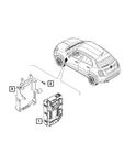 Genuine Mopar Body Controller Module 68441495AA. Fixed Price $486.08.
