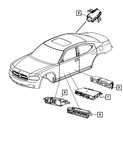 Genuine Mopar Door Module 56038720AR. Fixed Price $226.80.