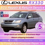RX330 Lexus Ecu/pcm Repair Service - Cures Shifting Issues & More 5YR Warranty. Fixed Price $225.00.